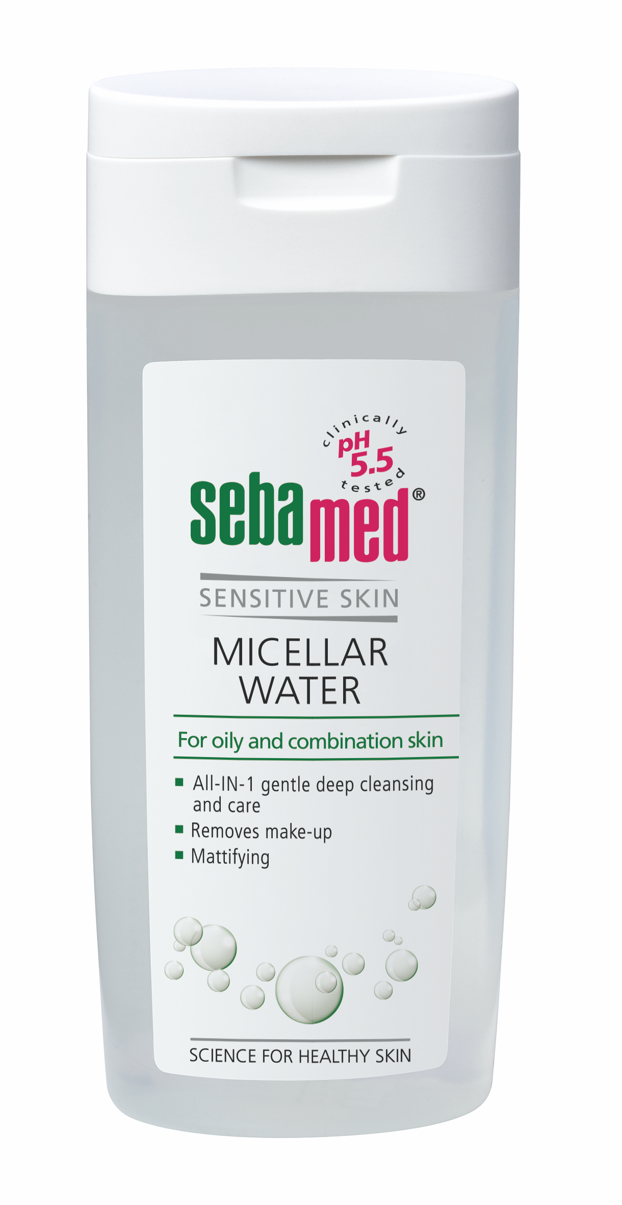 Îngrijirea pielii - Sebamed Sensitive Skin Apa micelară pentru ten gras și combinat * 200 ml, clinicafarm.ro