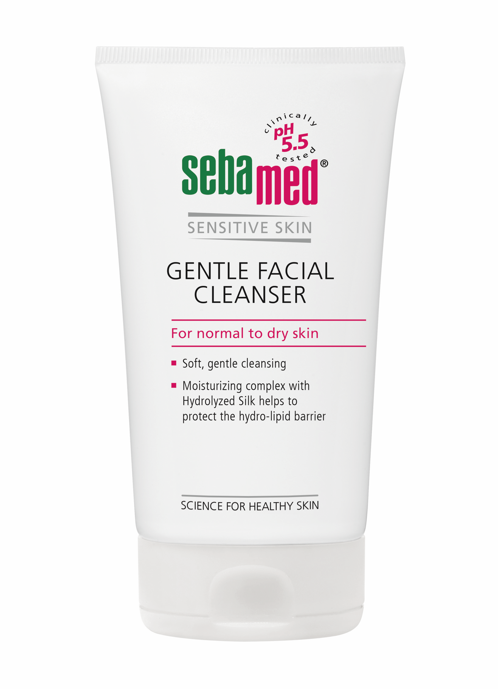 Îngrijirea pielii - Sebamed Sensitive Skin Gel dermatologic de curățare pentru față - ten uscat și normal * 150 ml, clinicafarm.ro