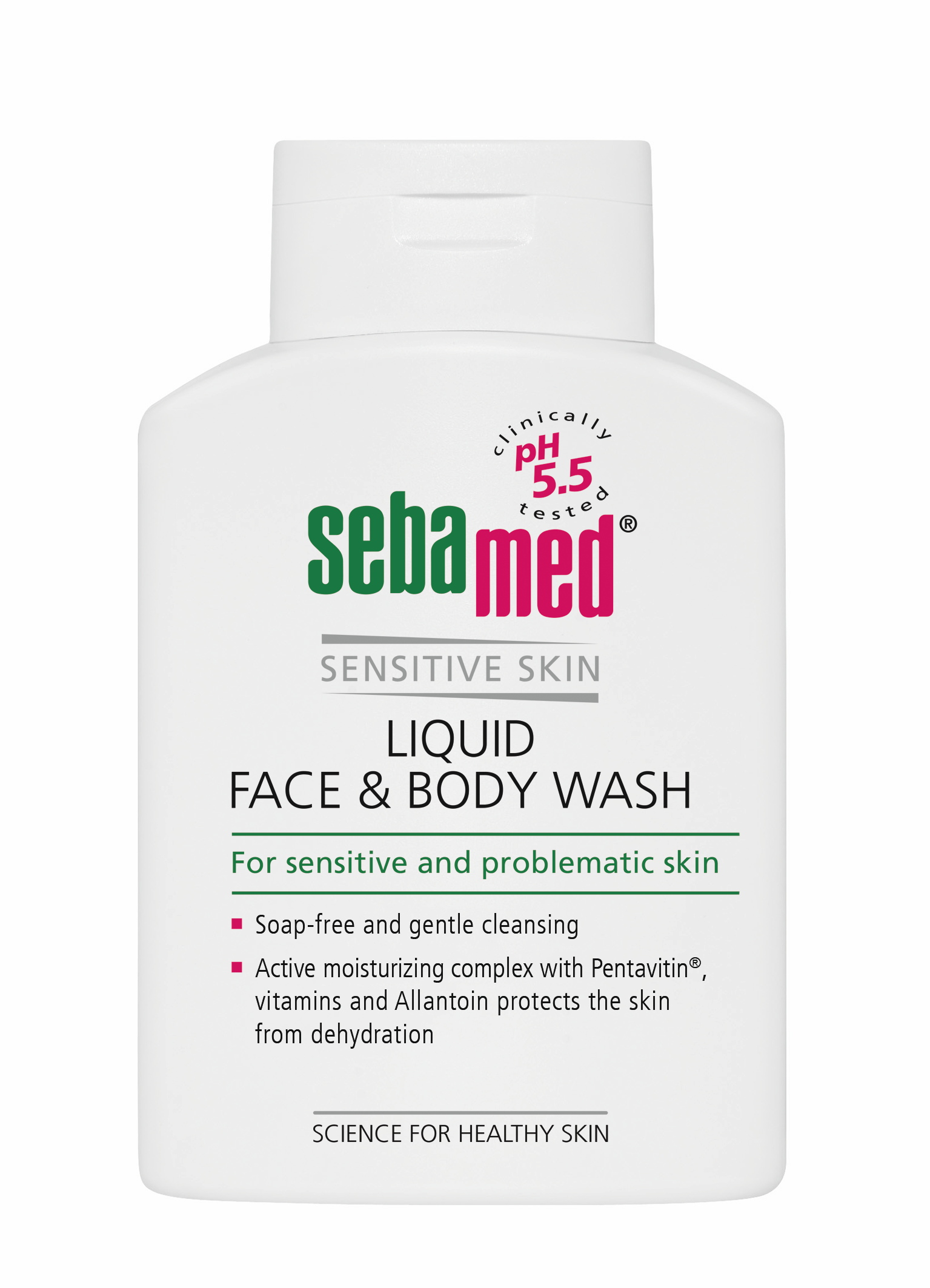 Îngrijirea pielii - Sebamed Sensitive Skin Lichid dermatologic de curățare pentru față și corp * 200 ml, clinicafarm.ro