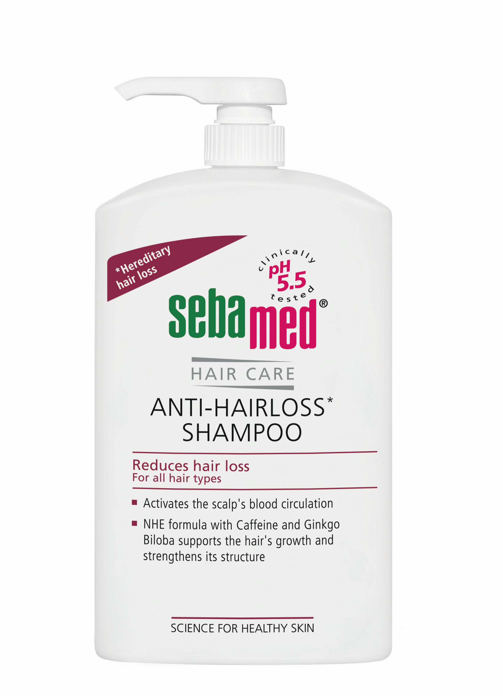 Îngrijirea părului - Sebamed Haircare Șampon dermatologic împotriva căderii părului * 1000 ml, clinicafarm.ro