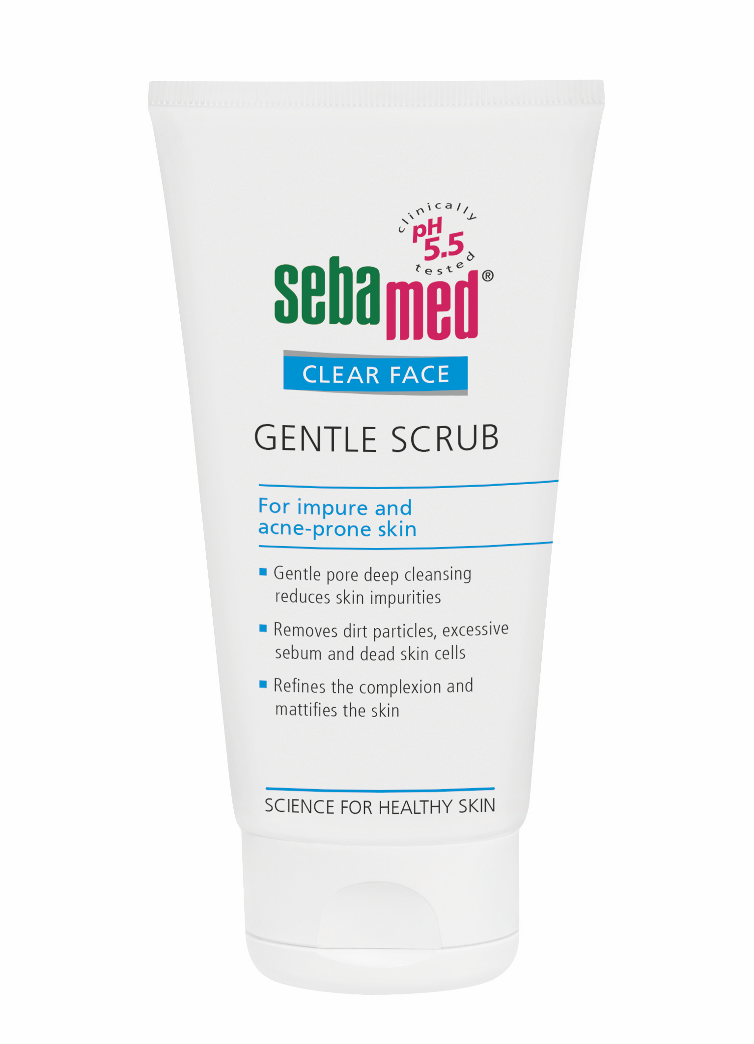 Frumusețe și îngrijire - Sebamed Clear Face Scrub dermatologic delicat pentru tenul acneic * 150 ml , clinicafarm.ro