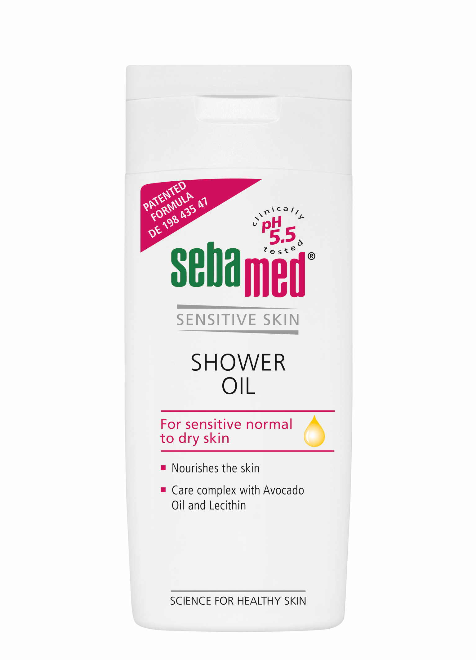 Îngrijirea pielii - Sebamed Sensitive Skin Ulei dermatologic de duș * 200 ml, clinicafarm.ro