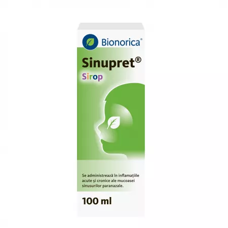 Medicamente răceală și gripă - Sinupret sirop * 100 ml, clinicafarm.ro