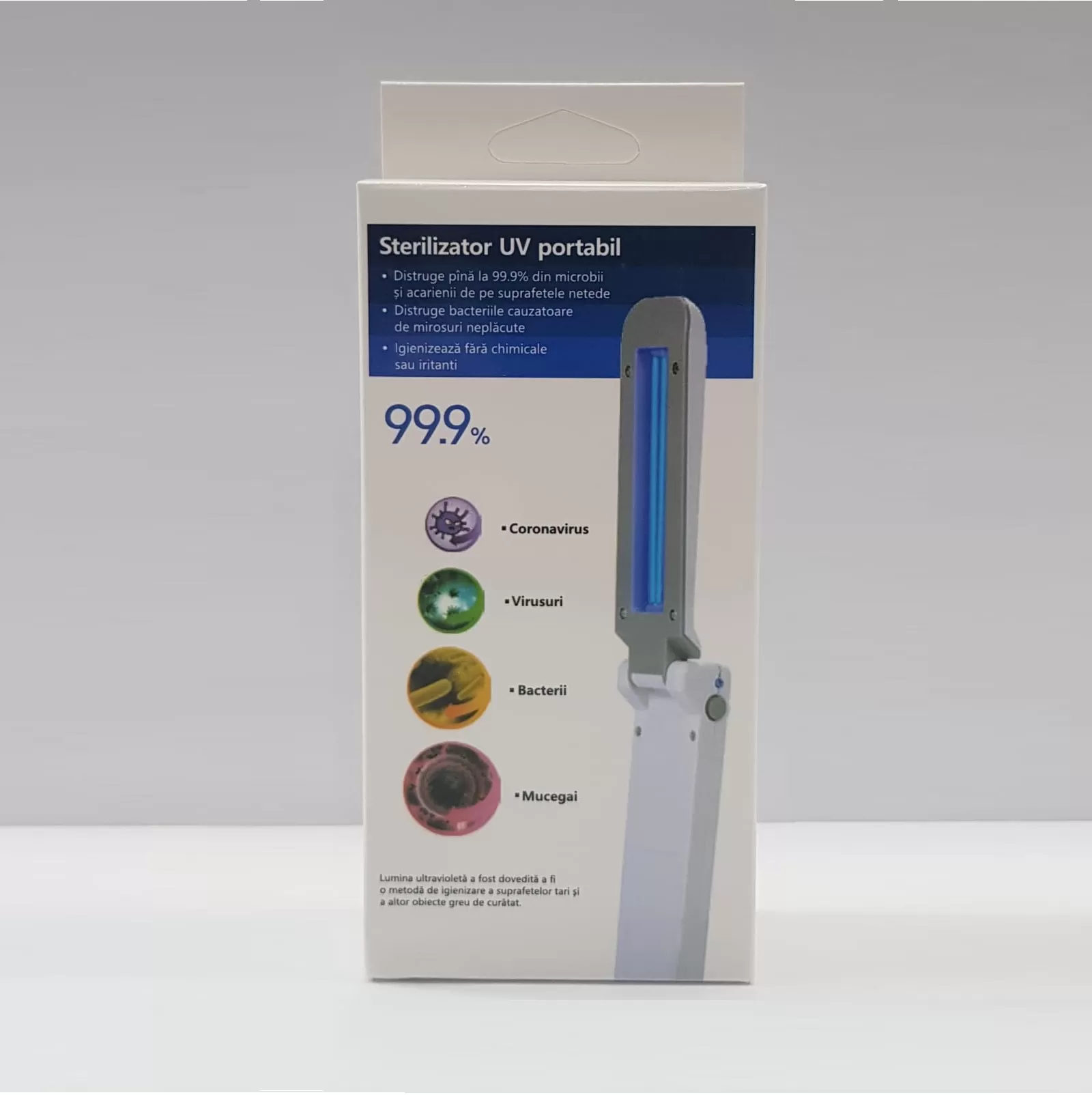 Dispozitive medicale - Sterilizator portabil UV * 1 bucată, clinicafarm.ro