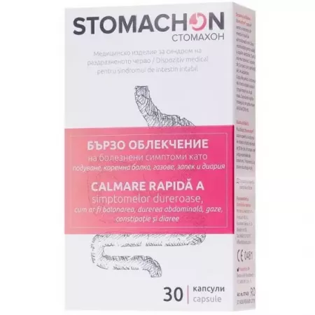 Sănătatea sistemului digestiv - Stomachon * 30 capsule, clinicafarm.ro