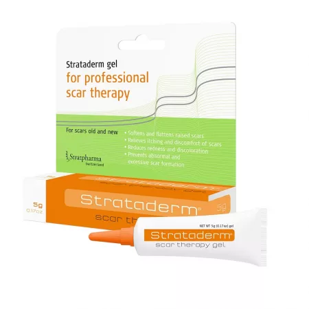 Îngrijirea pielii - Strataderm gel pentru cicatrici anormale * 5 g, clinicafarm.ro