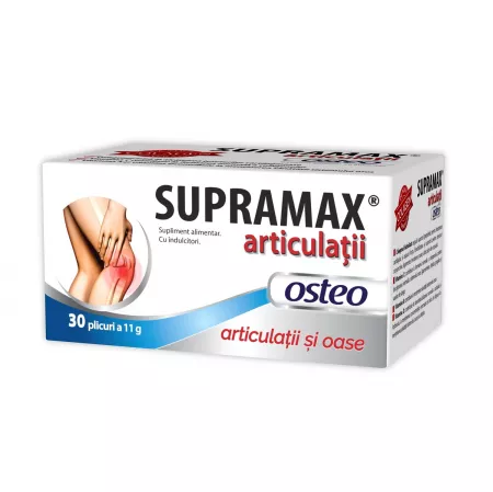Sănătatea osteoarticulară și musculară - Supramax Osteo * 30 plicuri, clinicafarm.ro