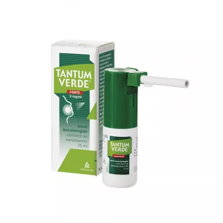 Durere în gât - Tantum verde 3mg/ml spray bucofaringian * 15 ml, clinicafarm.ro