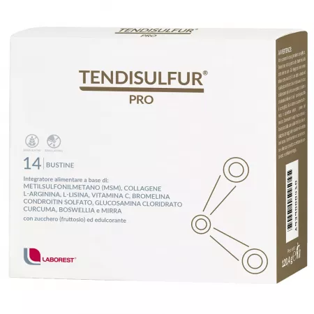 Sănătatea osteoarticulară și musculară - Tendisulfur Pro * 14 plicuri, clinicafarm.ro