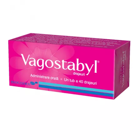 Cardiologie - Vagostabyl * 40 drajeuri, clinicafarm.ro