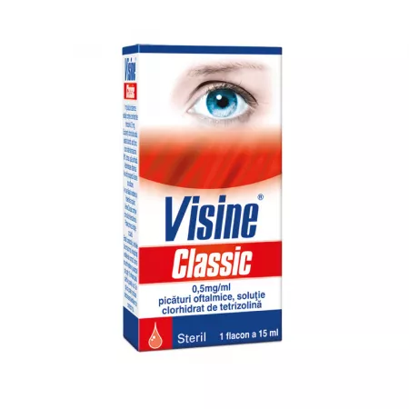 Decongestionante oculare - Visine classic 0,05% soluție oftalmică * 15 ml, clinicafarm.ro