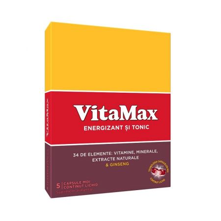 Vitamine și minerale - Vitamax * 5 capsule , clinicafarm.ro