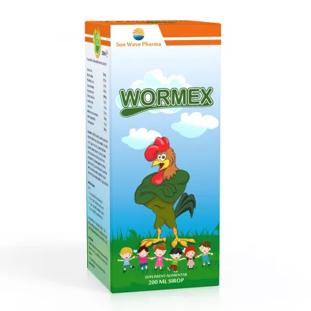 Sănătatea sistemului digestiv - Wormex sirop * 200 ml, clinicafarm.ro