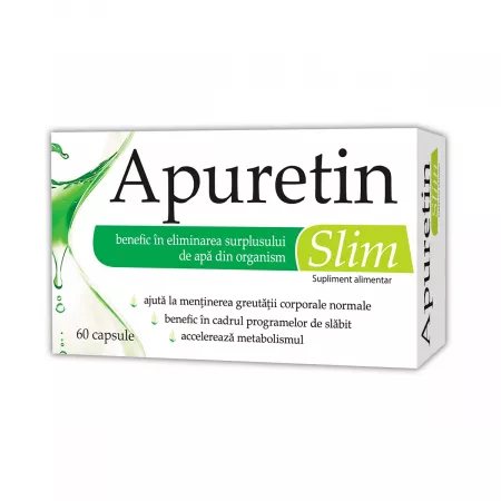 Suplimente alimentare - Apuretin slim * 60 capsule, clinicafarm.ro