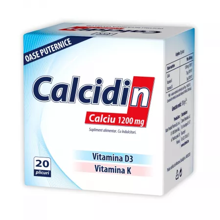 Vitamine și minerale - Calcidin * 20 plicuri, clinicafarm.ro