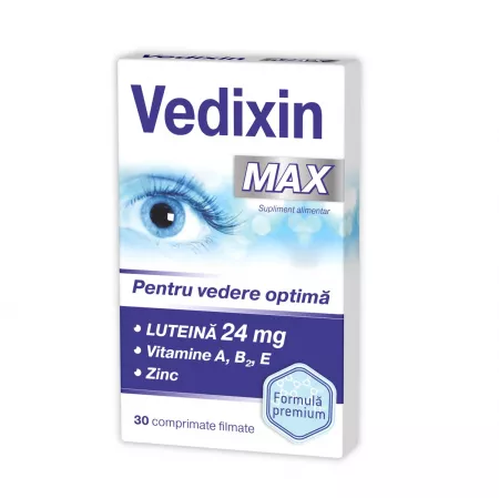 Îngrijirea ochilor - Vedixin Max * 30 capsule, clinicafarm.ro