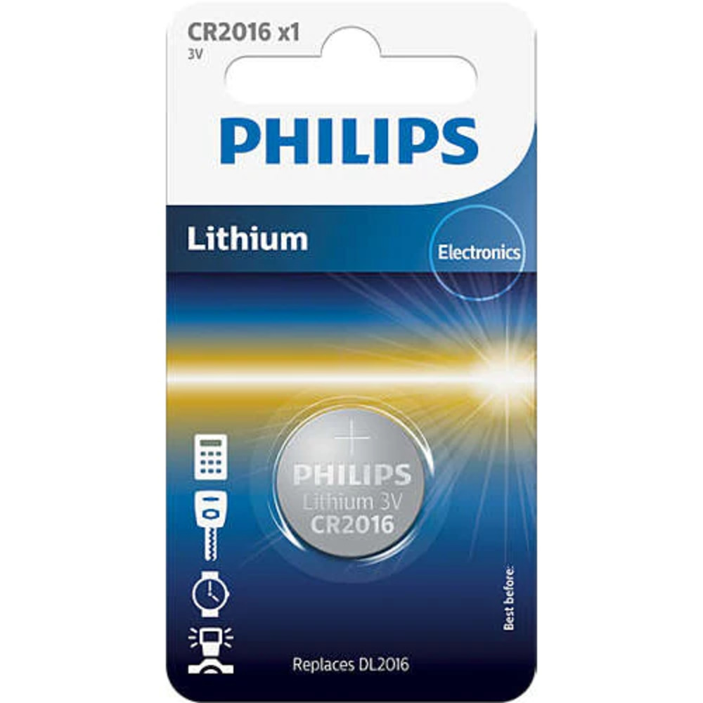 Baterie Philips Lithium CR2016, 3V, 1 buc
