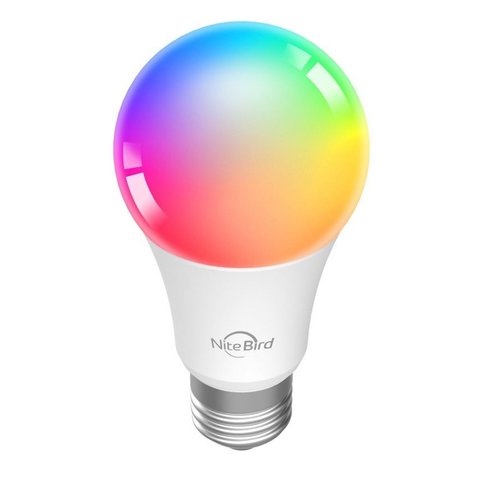 Bec inteligent LED Nitebird WB4, 8W, 800lm, 2700K, E27, RGB+W, Smart Bulb