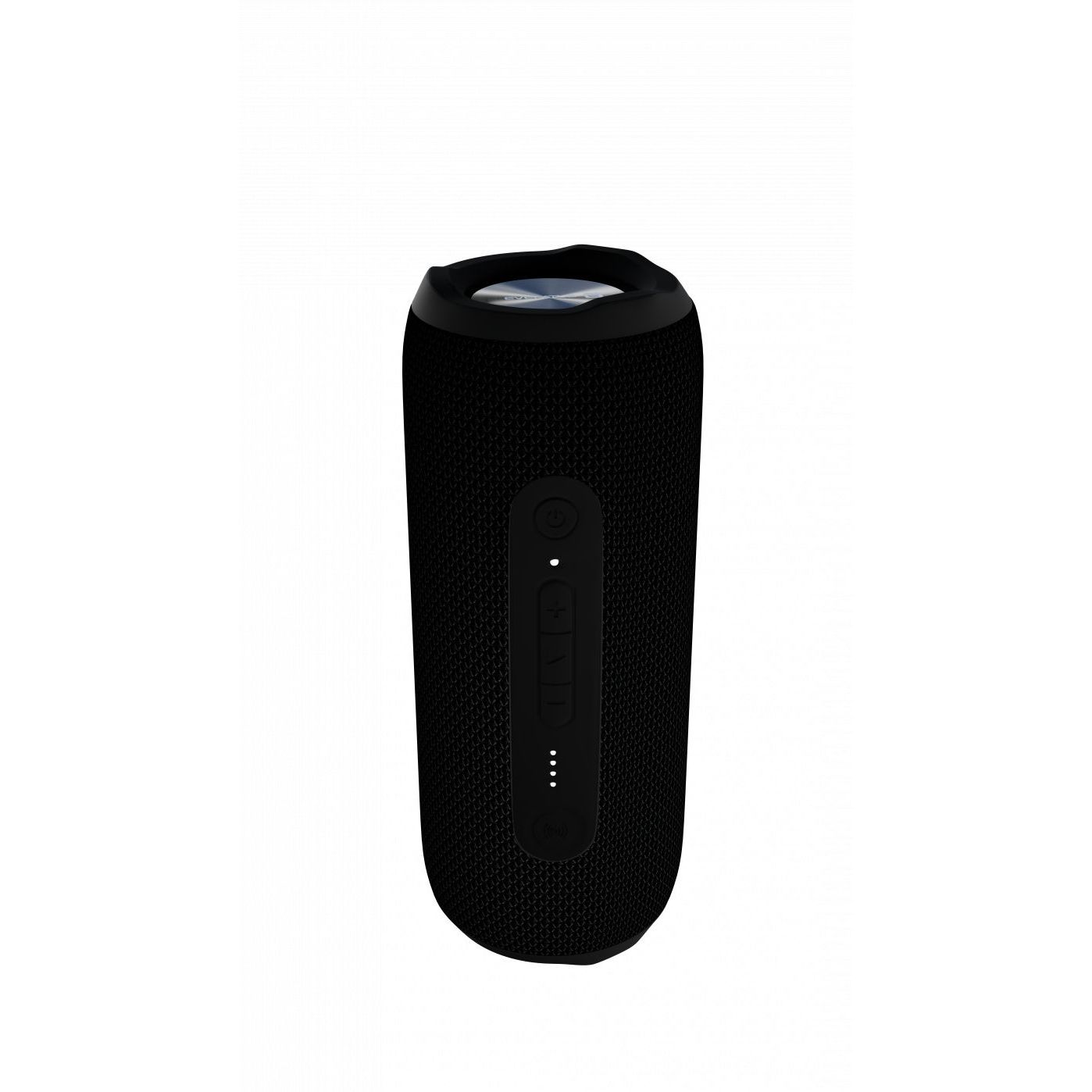 Boxa portabila Evelatus EBS02 M, 10W, IPX7, Bluetooth 5.0, AUX, functie de baterie externa, microfon incorporat, negru 