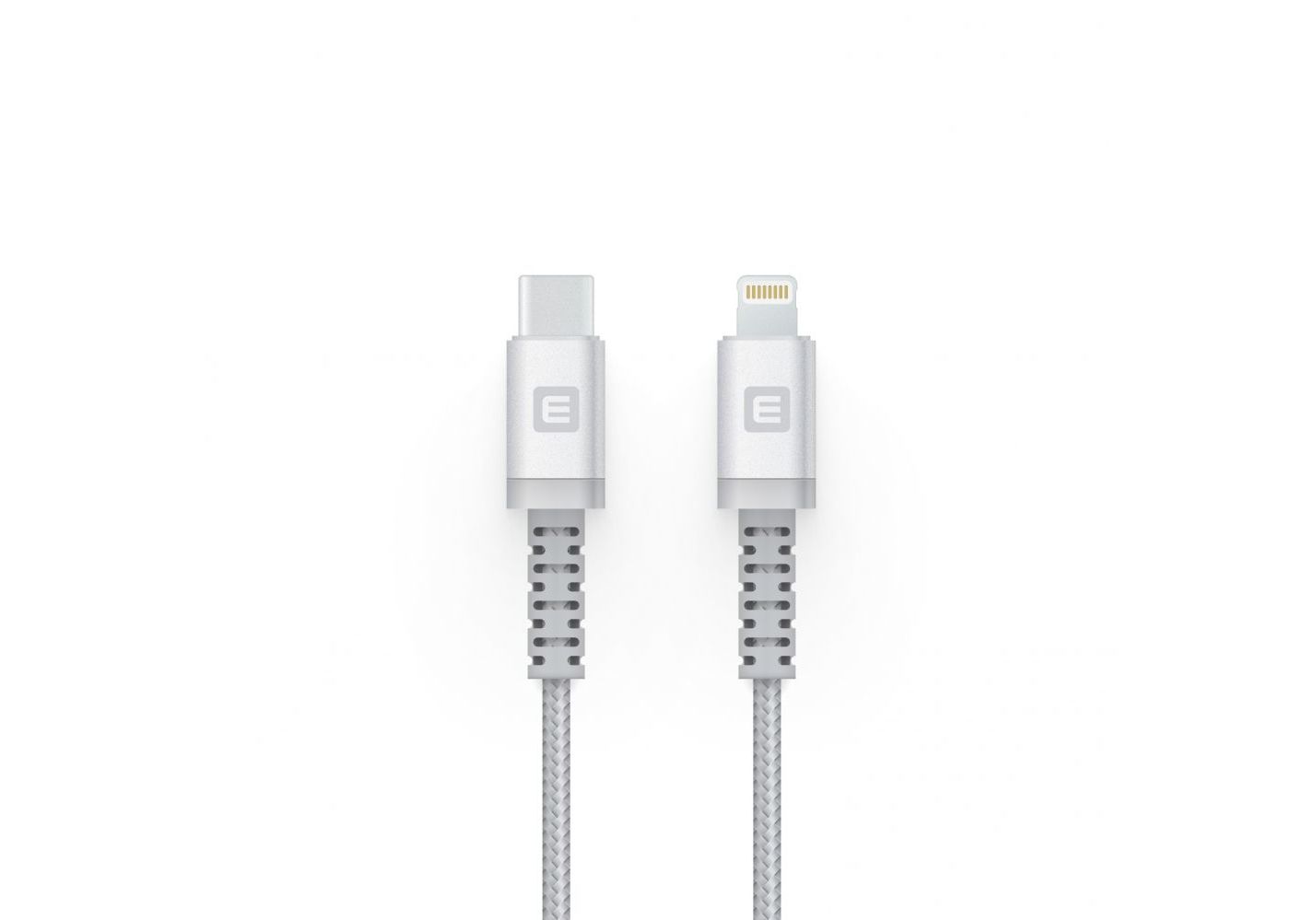 Cablu de date/incarcare Evelatus MFI08, USB - C - Lightning, incarcare rapida, 1 m, gri