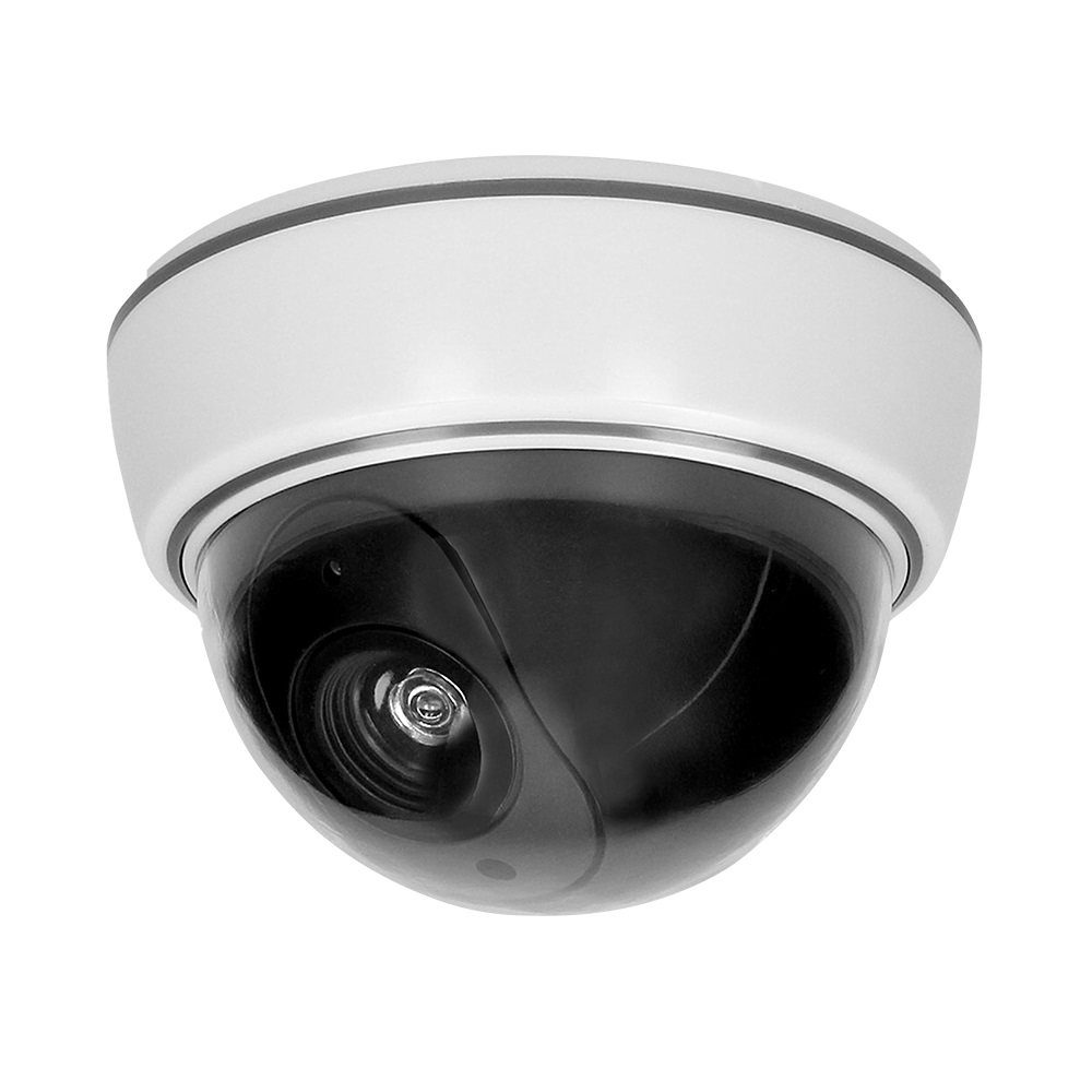 Camera supraveghere dummy CCTV VIRONE CD-7, LED, 3 x AA, IP20, alb