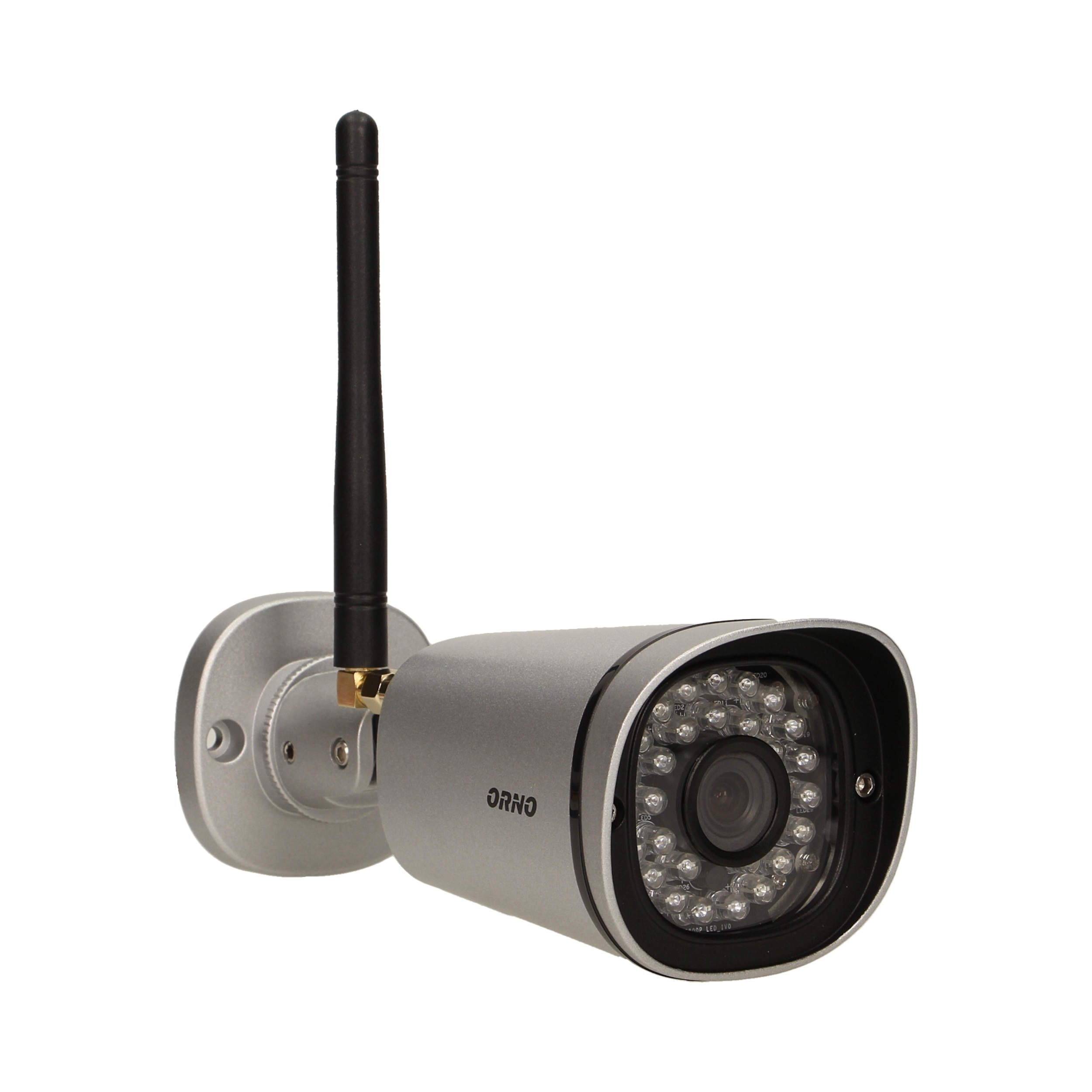 Camera supraveghere video IP ORNO OR-MT-FS-1805, HD, IP66, iluminare noaptea, aplicatie mobil, Magic Zoom, IR-Cut, gri