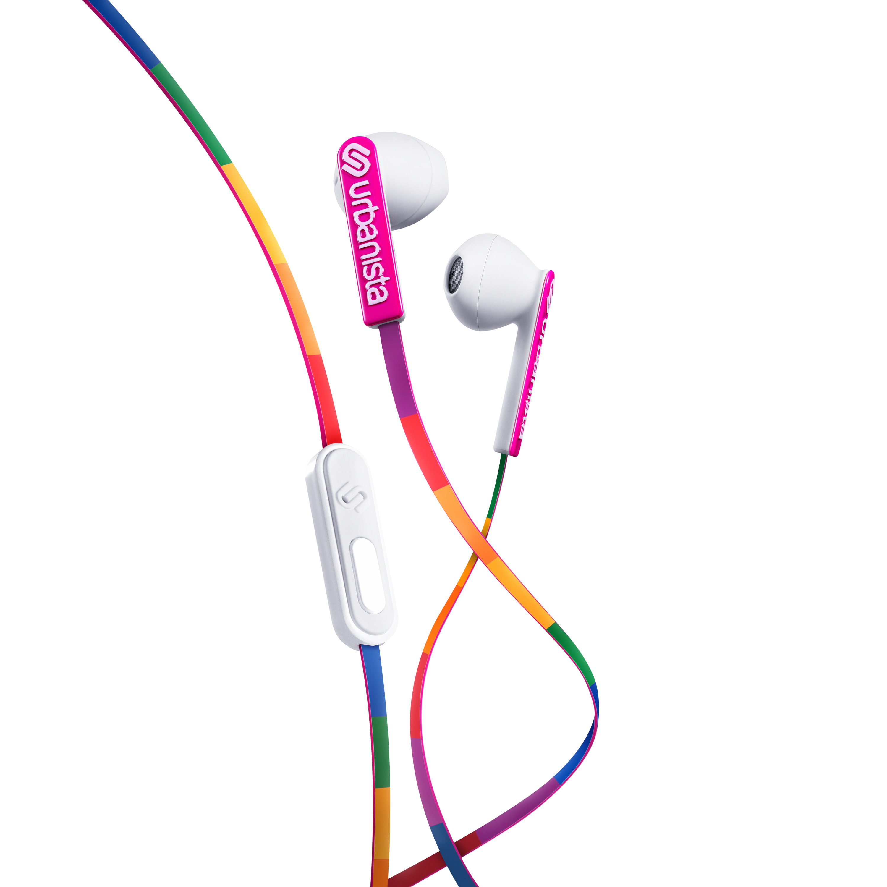 Casti audio In-Ear Urbanista San Francisco, microfon, cablu 1.2 m, multicolor