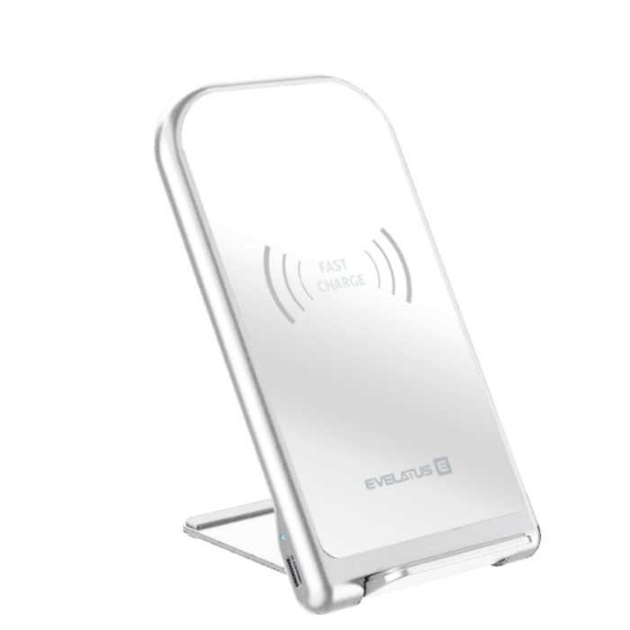Incarcator wireless Evelatus EWD01, 15W, incarcare rapida, alb