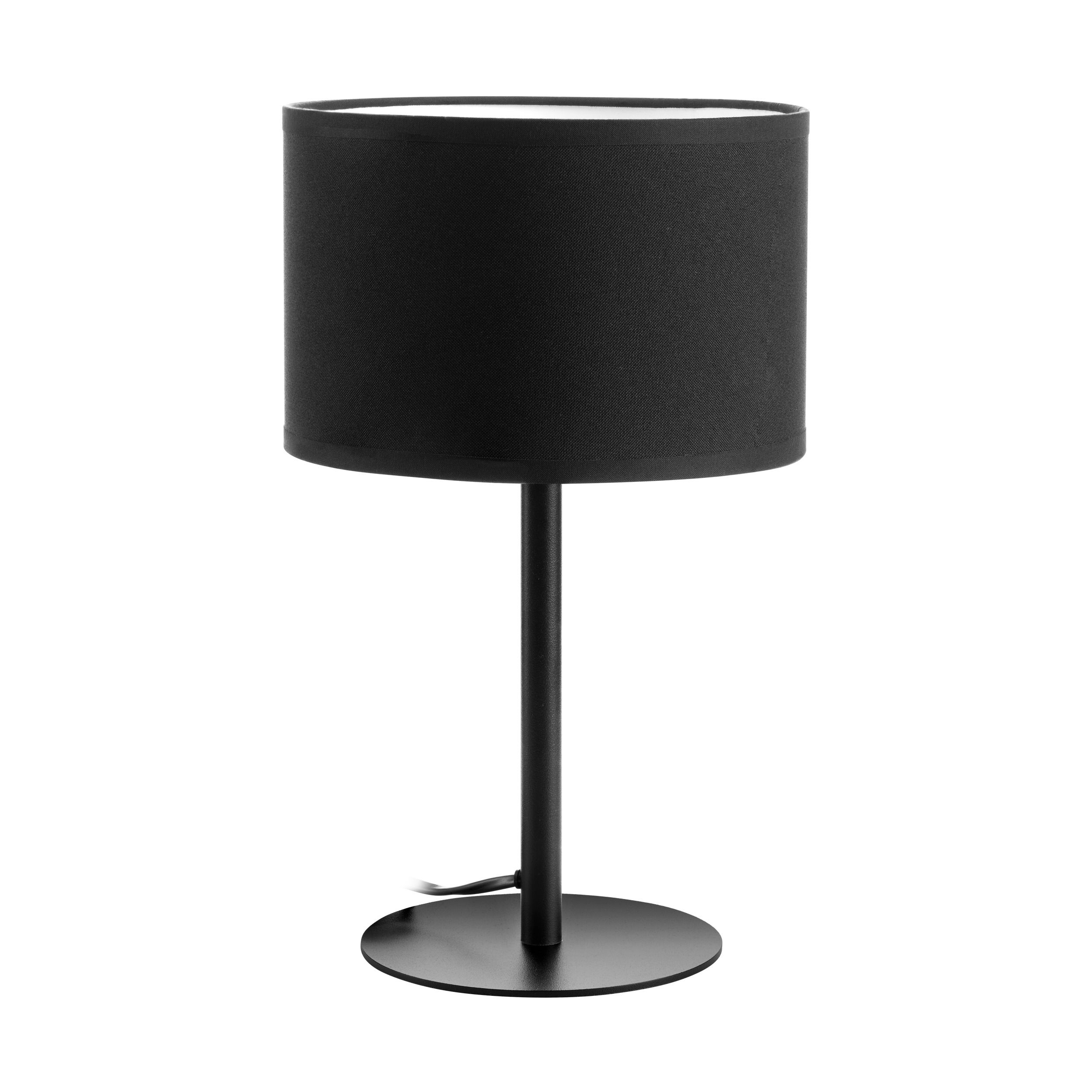 Lampa de noptiera ADVITI Rollo AD-LD-6342BE27T, E27, 1 x 60W, negru