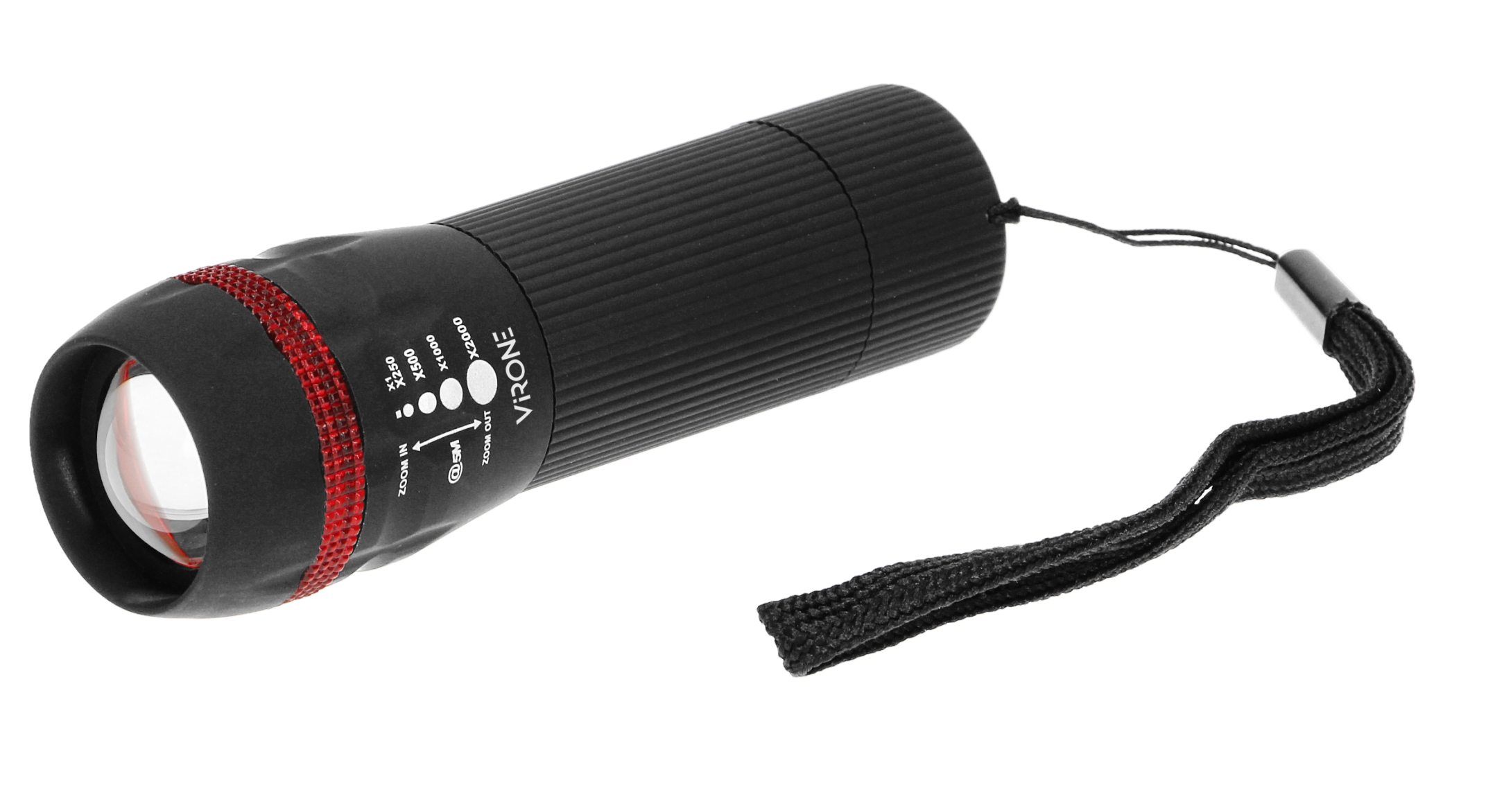 Lanterna LED ORNO VIRONE LT-4, 1W, 60lm, zoom, negru
