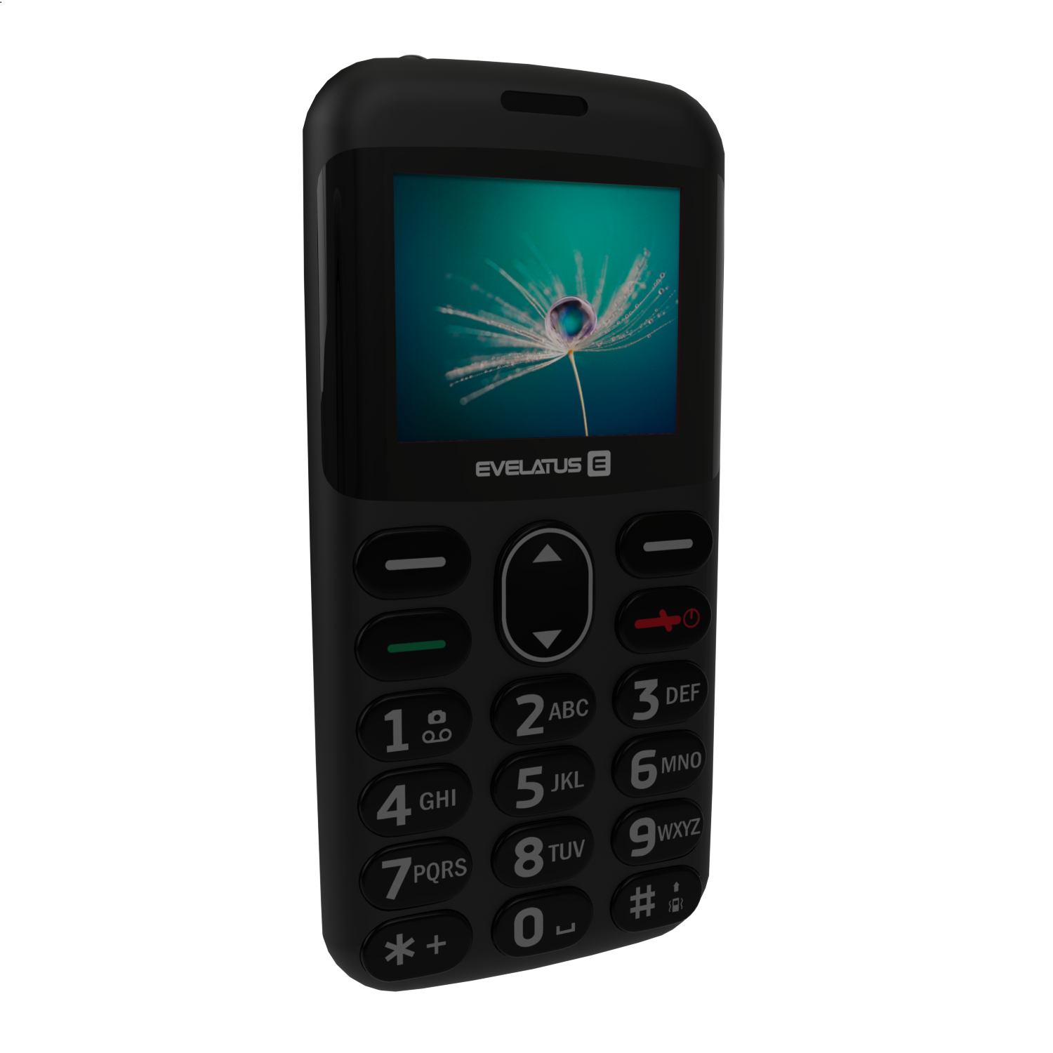 Telefon Mobil Evelatus Aron 2020 Dual Sim Bluetooth Radio Fm Buton Sos Slot Microsd Baterie 80