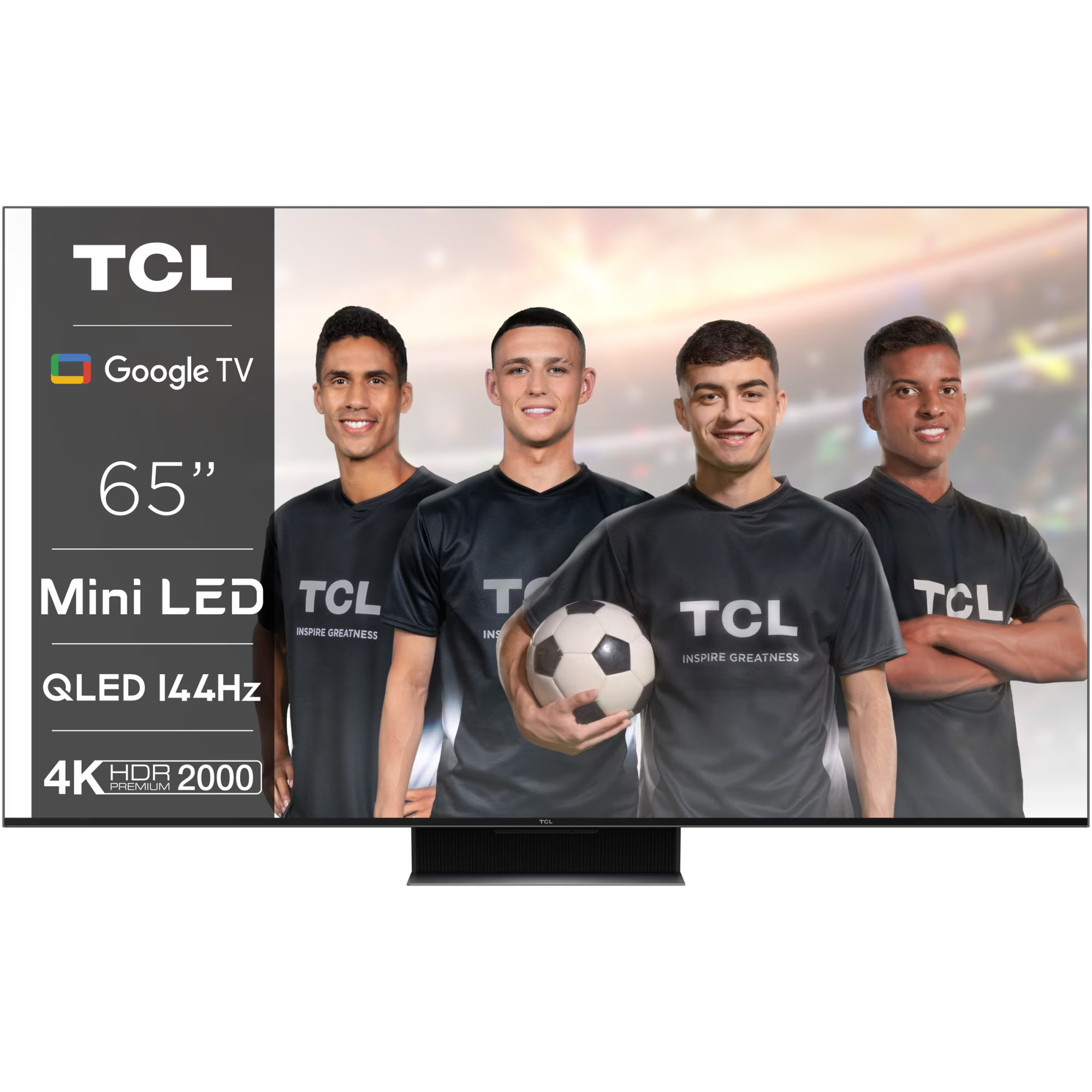 Televizor TCL MiniLed 65C845, 164 cm, Smart Google TV, 4K Ultra HD, 100hz, Clasa G