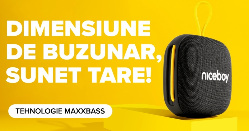 Nice Boy Raze Niceboy Raze Mini 4 hordozható hangszóró, vezeték nélküli, 5 W ...
