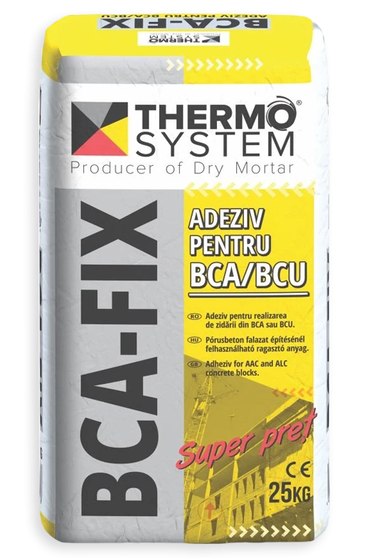 Glet, Mortare, Sape, Tencuieli - ADEZIV BCA FIX 25KG 54 saci, comsport.ro