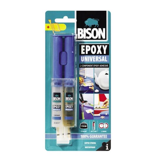 Adezivi  - ADEZIV BISON EPOXY UNIVERSAL 12ML 400006, comsport.ro
