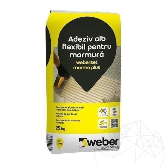 Gresie-Faianta, Adezivi - ADEZIV FLEX MARMURA MARMO PLUS 25KG 5200550904 48/PAL, comsport.ro