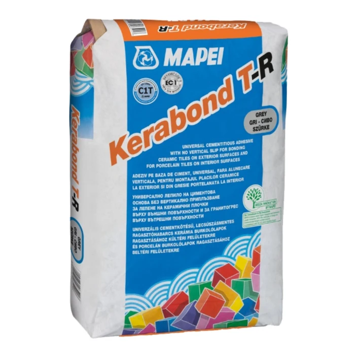 ADEZIV PLACI CERAMICE KERABOND T-R INT EXT 25KG 001725 MAPEI, [],comsport.ro