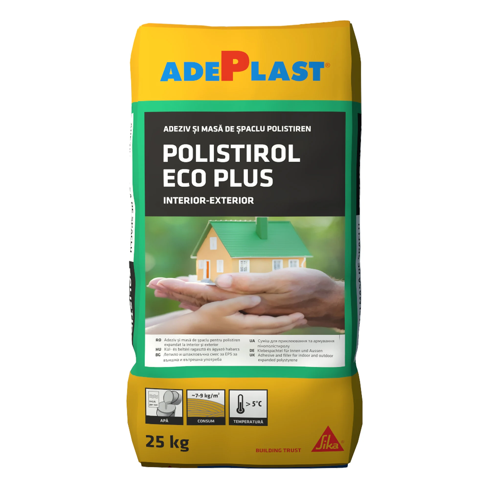 Adezivi polistiren - ADEZIV POLISTIROL ECO PLUS 25KG 48/PAL, comsport.ro