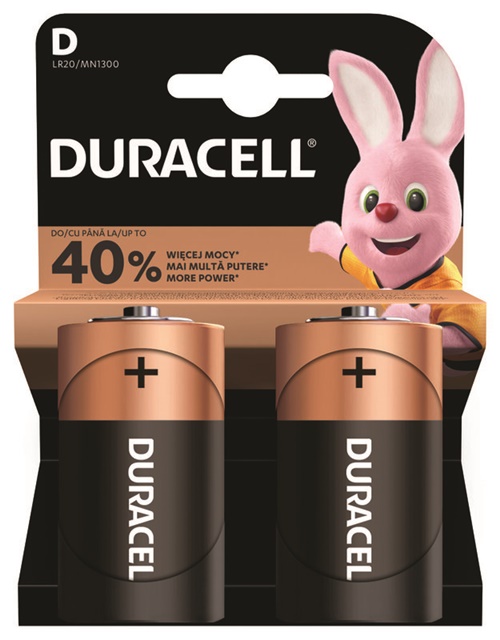 Baterii si acumulatori - BATERII DURACELL BASIC R20, comsport.ro