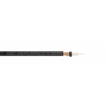 Cabluri si conductori - CABLU COAXIAL RG6 1X0.60 TRIPLU ECRANAT EL0028874, comsport.ro
