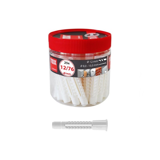 Dibluri  - DIBLU UNIV PLASTIC 12x76 016260101, comsport.ro