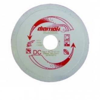 Discuri taiat-polizat-slefuit - DISC DIAMANTAT 125MM DIAMAK GRESIE P-27202, comsport.ro