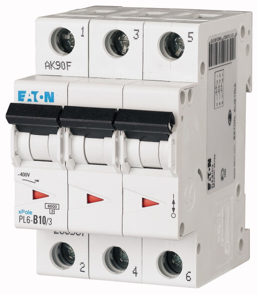 Produse - Intrerupator Automat 10A 3P C 6KA, comsport.ro