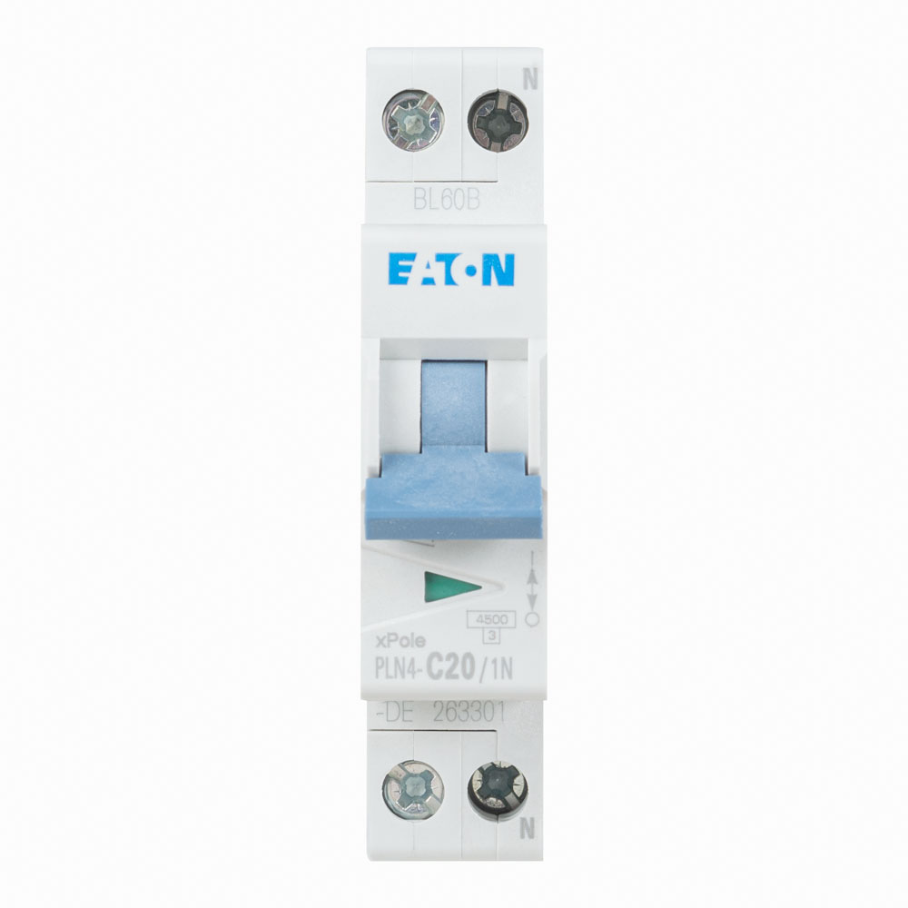 Intrerupator Automat 20A 1P+N C 4.5Ka, [4],comsport.ro