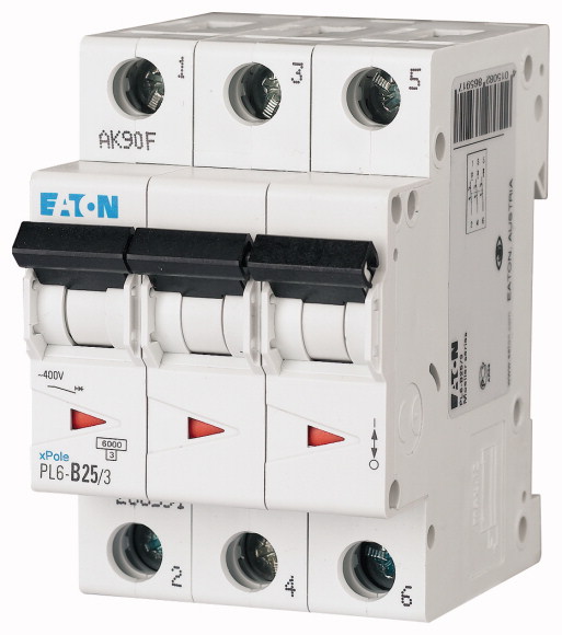 Produse - Intrerupator Automat 25A 3P C 6KA, comsport.ro