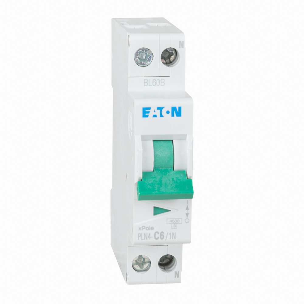 Intrerupator Automat 6A 1P+N C 4.5Ka, [2],comsport.ro