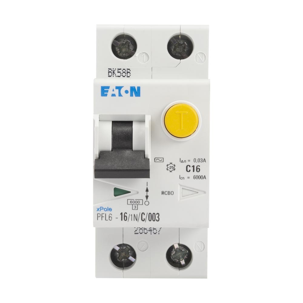 Produse - Intrerupator Diferential 16A 1P+N C 6KA 30mA, comsport.ro