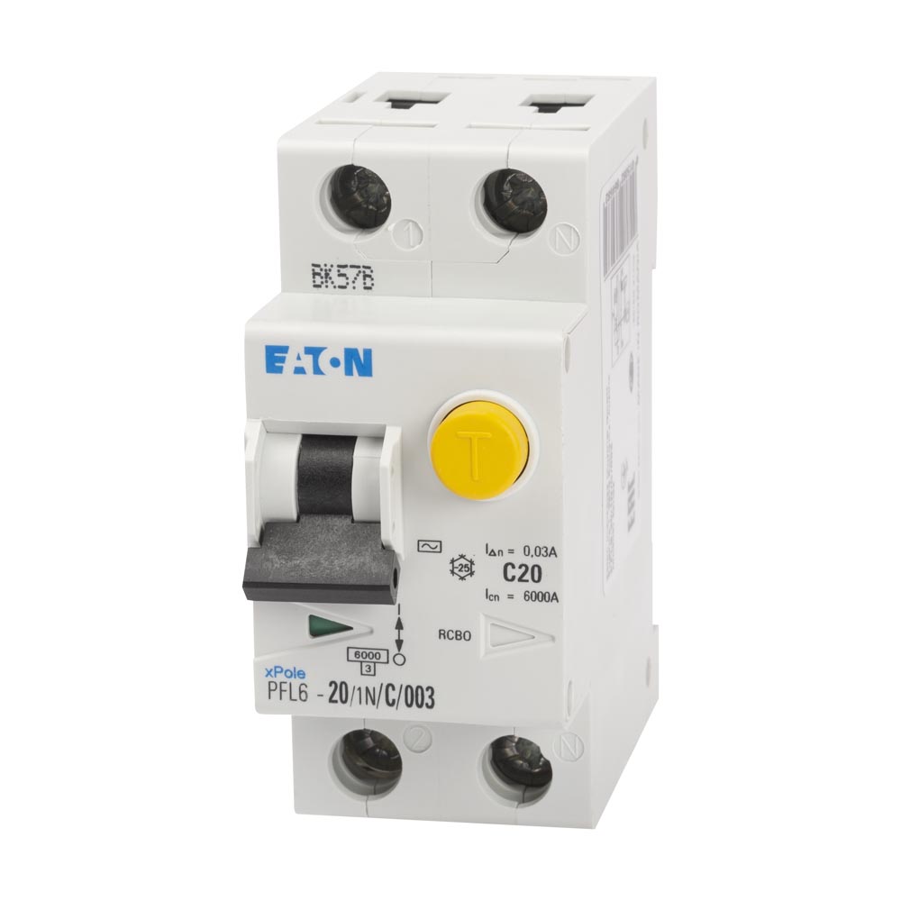 Intrerupator Diferential 20A 1P+N C 6KA 30mA, [4],comsport.ro