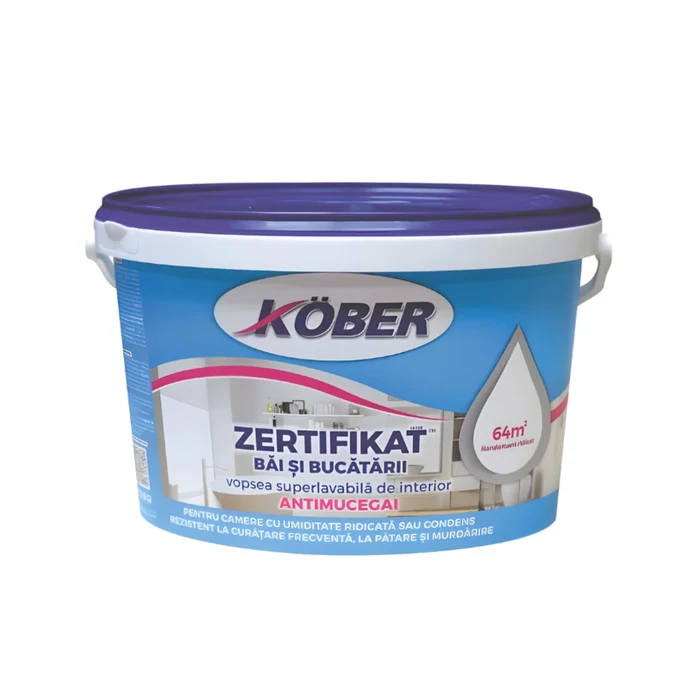 Lavabila, amorsa, coloranti - VOPSEA LAVABILA ZERTIFIKAT BAI 4 L 4110, comsport.ro