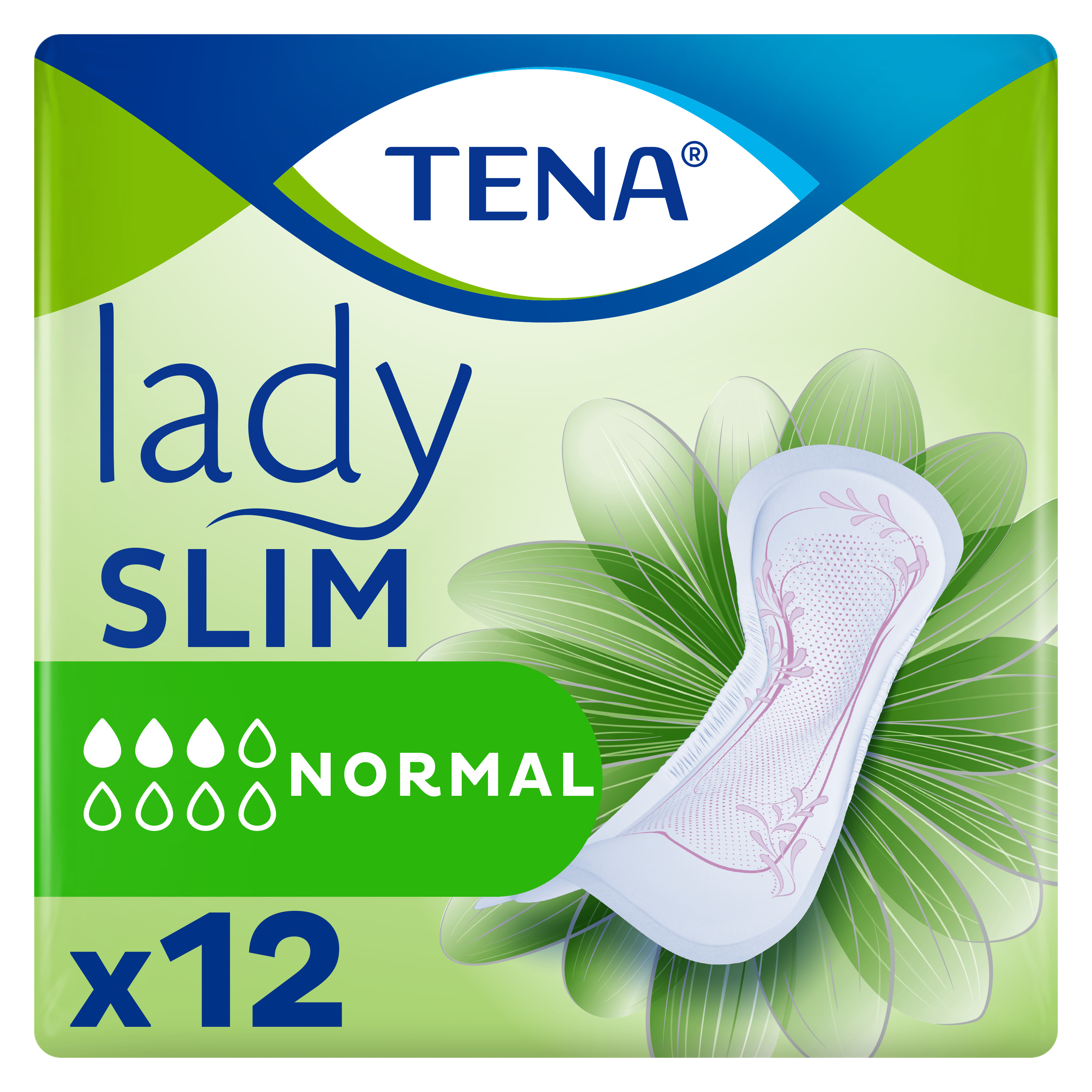 Absorbante pentru incontinență TENA Lady Slim Normal 12 buc.